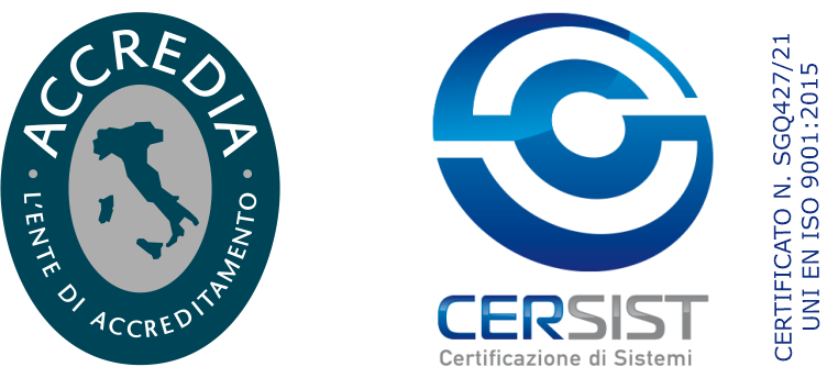 Logo Cersist_ISO 9001_2015_Electra Srls_sfondo trasparente